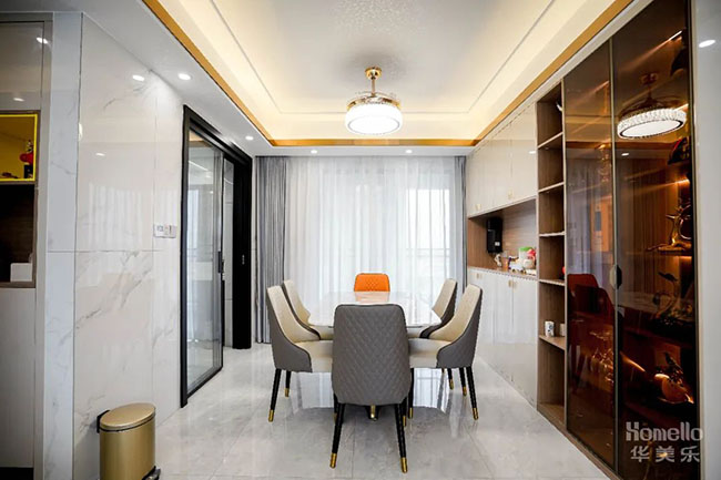 129㎡四居，實(shí)用性拉滿的輕奢風(fēng)設(shè)計(jì)，讓生活簡(jiǎn)單且不失檔次